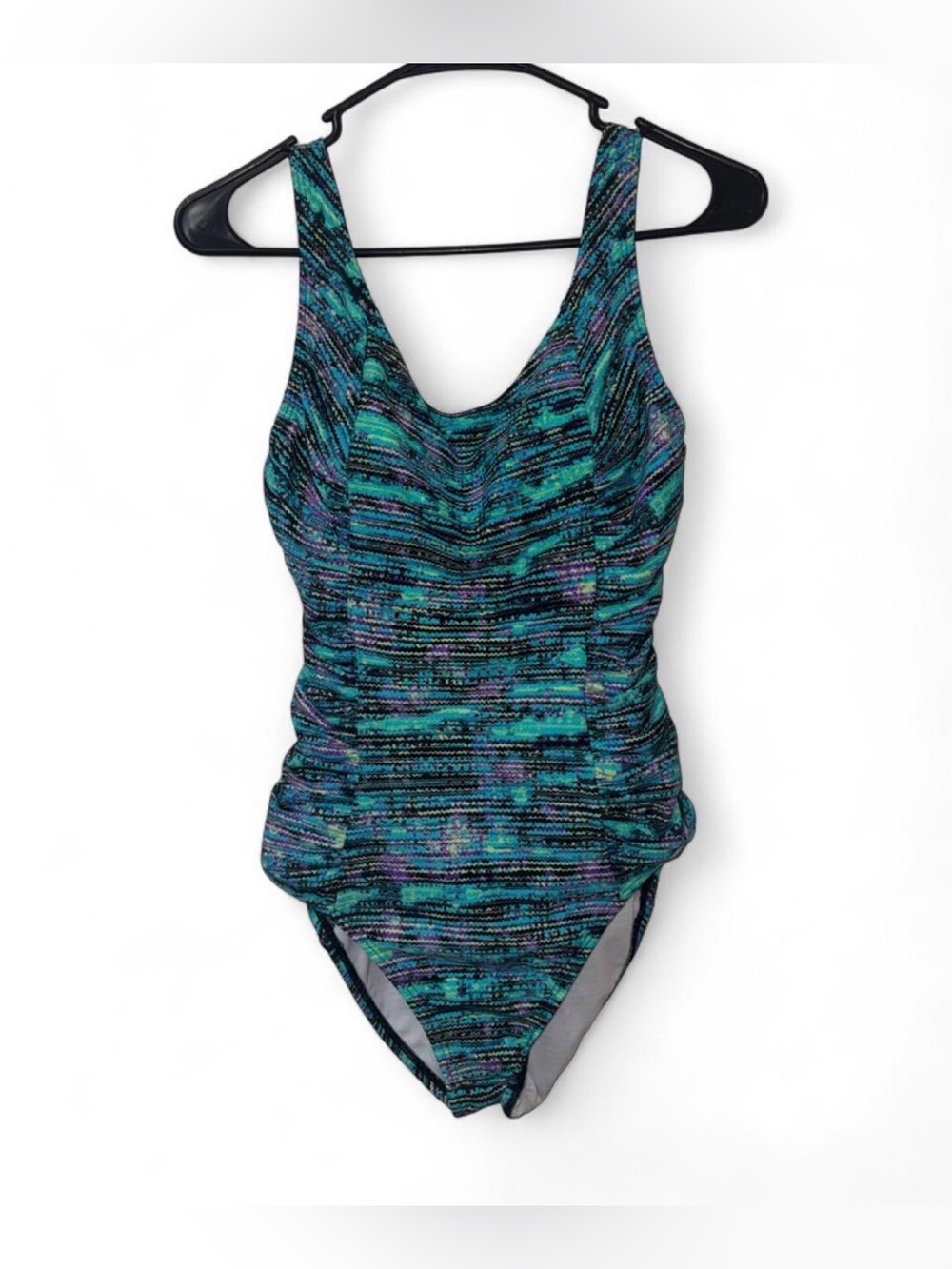 Speedo Women’s One-Piece Swimsuit - Teal Multi